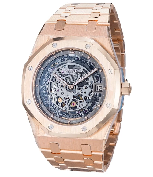 Audemars Piguet OPENWORKED EXTRA-THIN 15204OR.OO.1240OR.01 изображение - 1