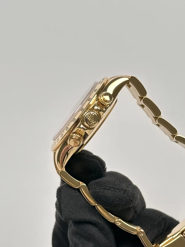 Rolex Cosmograph 40mm YellowGold Crystals Diamonds 116528 GoldCrystals Diamonds 4