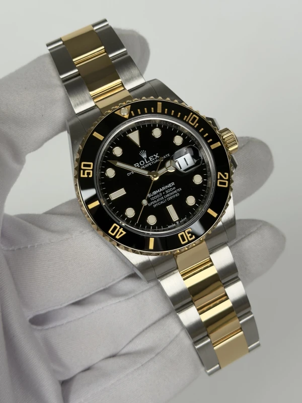 Rolex Date 41 mm Steel and Yellow Gold 126613ln-0002 2