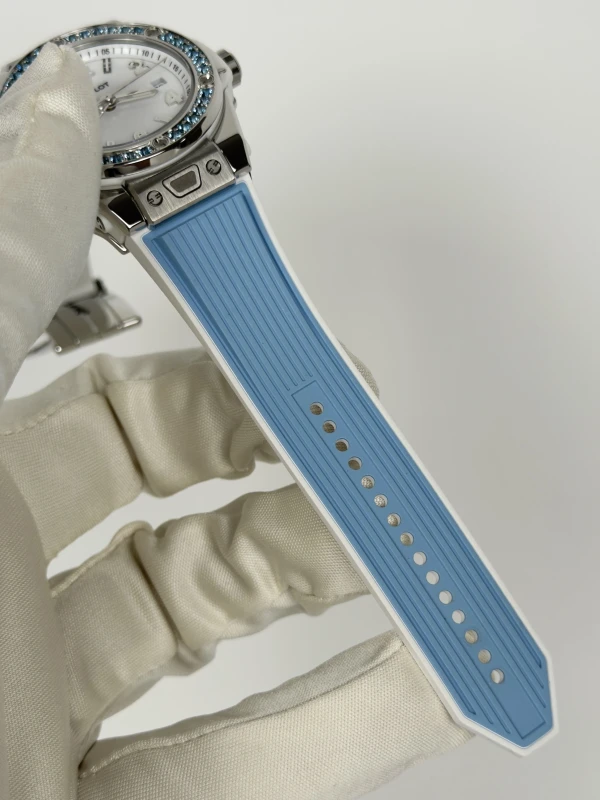 Hublot JOYFUL STEEL SKY BLUE 485.SL.2210.RX.1207 4