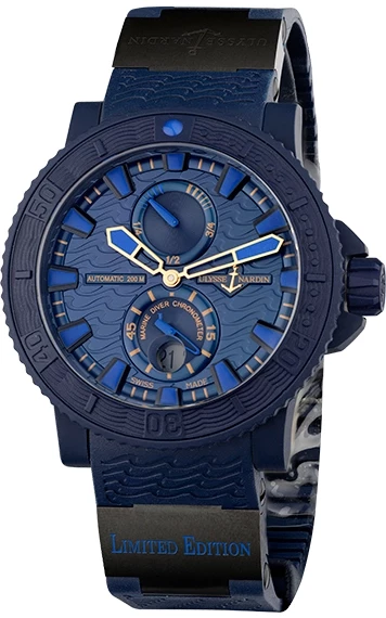 Ulysse Nardin Maxi Marine Diver Blue Sea 45.8 mm 263-97LE-3C изображение - 1