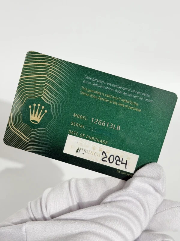 Rolex Date 41 mm Steel and Yellow Gold 126613lb-0002 7