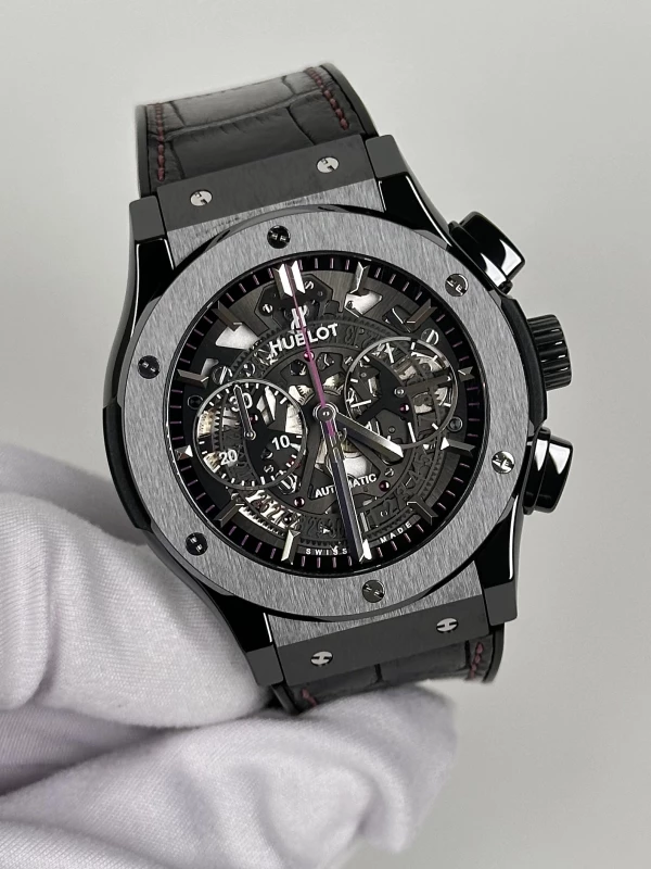 Hublot Chronograph Aero Womanity Black Ceramic 525.CM.0179.LR.WTY14 3