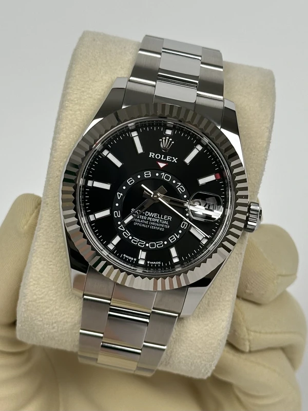 Rolex 42mm Steel and White Gold 336934-0007 4