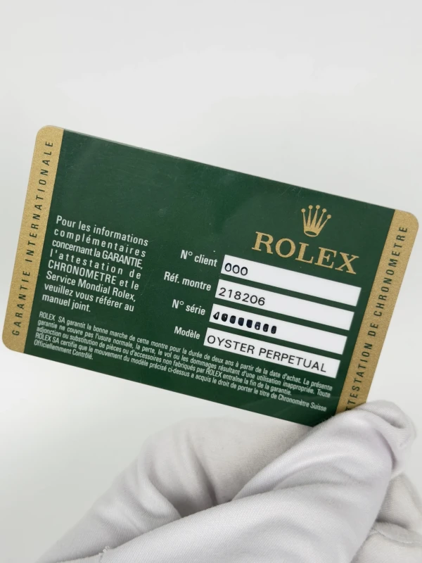 Rolex II 41MM PLATINUM 218206-0052 7