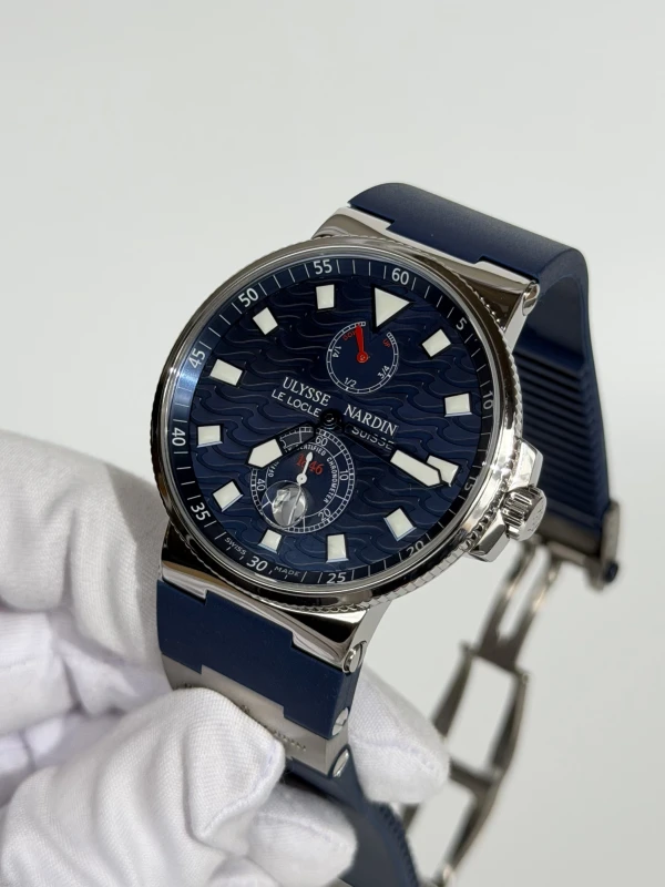Ulysse Nardin BLUE WAVE, LIMITED & NUMBERED EDITION OF 1896 pcs 263-68le-3 4