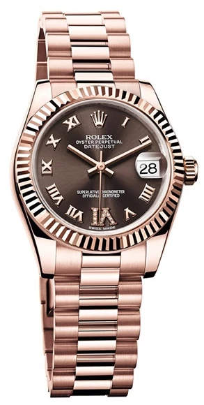 Rolex 31mm Rose Gold 128275 изображение - 1