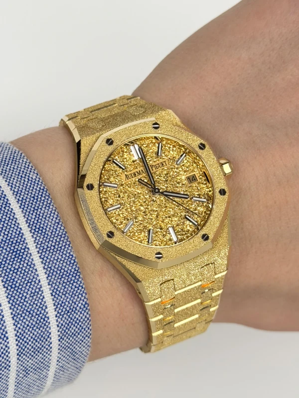 Audemars Piguet FROSTED GOLD 77450BA.GG.1361BA.01 5