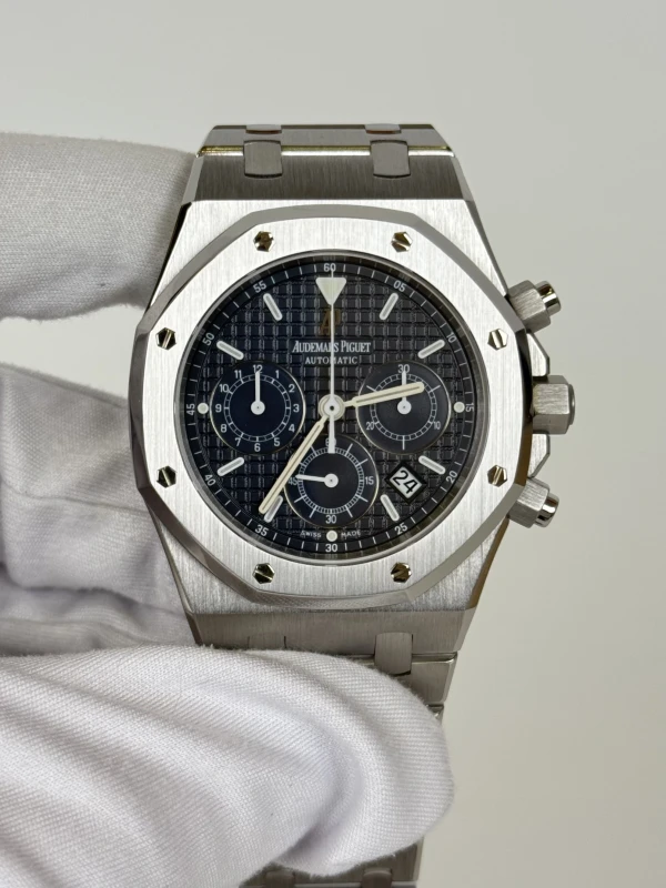 Audemars Piguet Blue Dial 39mm Chronograph  25860ST.OO.1110ST.04 2