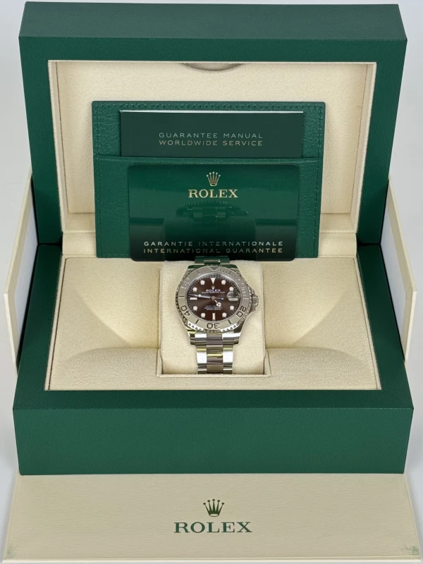 Rolex 37mm steel and platinum 268622-0002 5