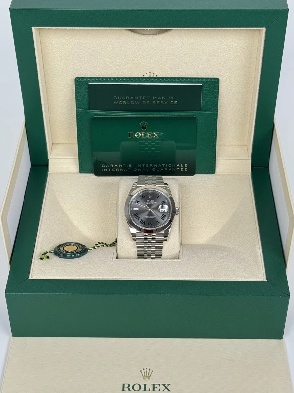 Rolex DATEJUST 41MM STEEL 126300-0014 5