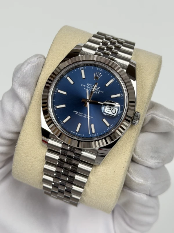 Rolex 41 mm, steel and white gold 126334-0002 3