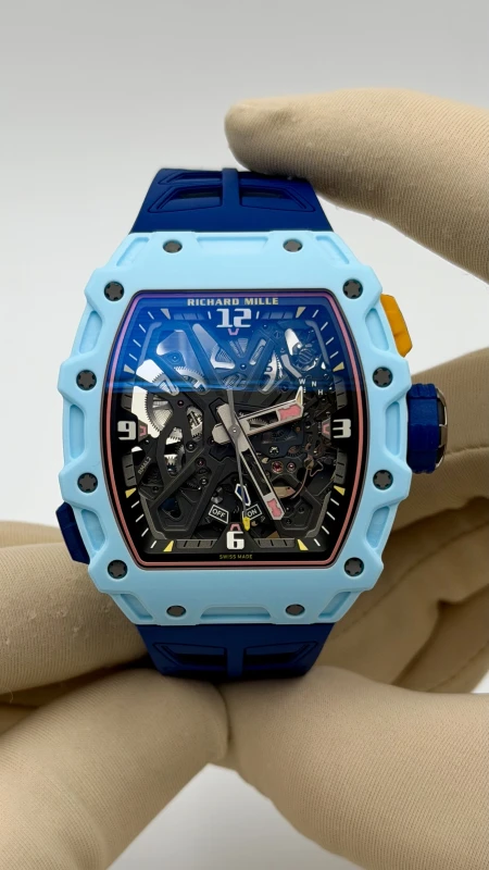 Richard Mille RM35-03 Pastel Blue Quartz TPT RM35-03 Pastel Blue Quartz TPT 3
