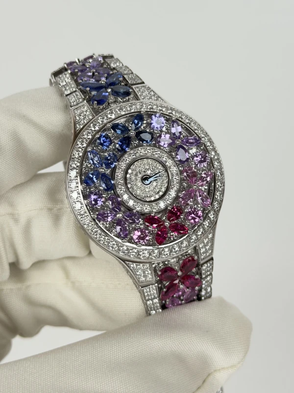 GRAFF MULTI-COLOURED BUTTERFLY WATCH 4