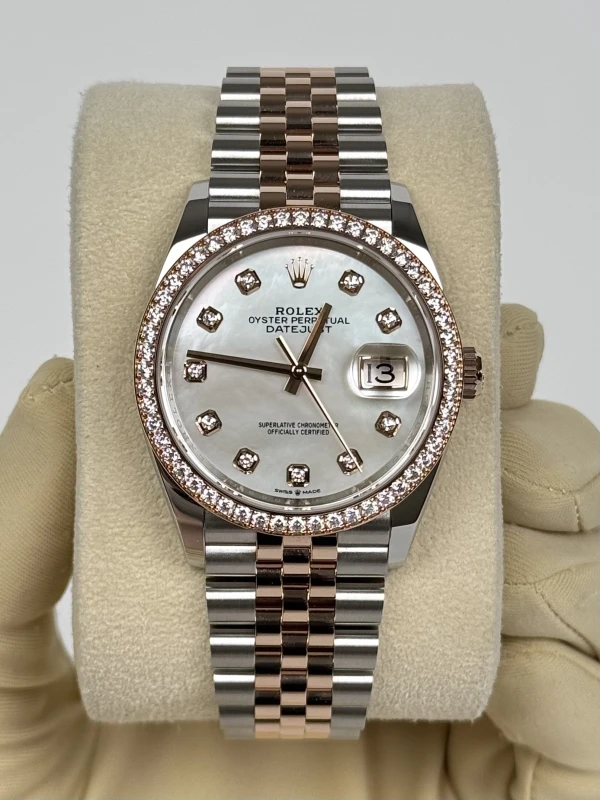 Rolex 36mm Steel and Everose Gold 126281rbr-0009 2