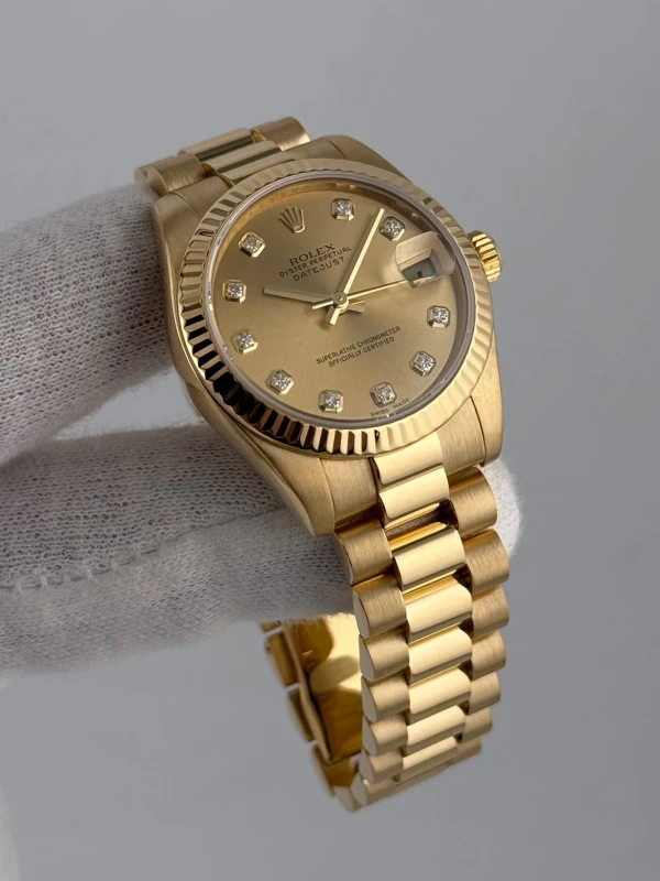 Rolex 31mm Yellow Gold 178278-0018 3