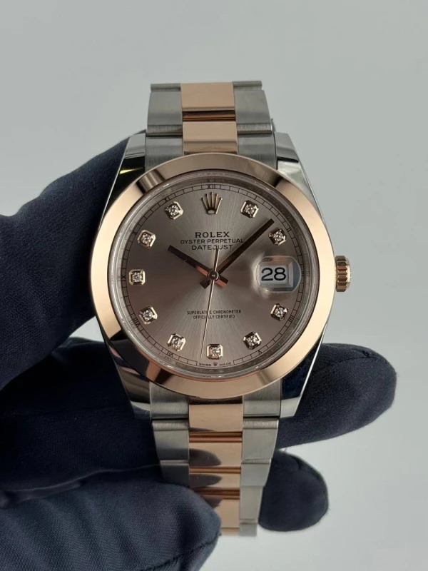 Rolex  41mm Steel and Everose Gold  126301-0007 2
