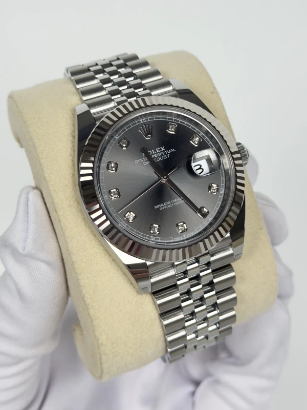 Rolex 41mm Steel and White Gold 126334-0006 2