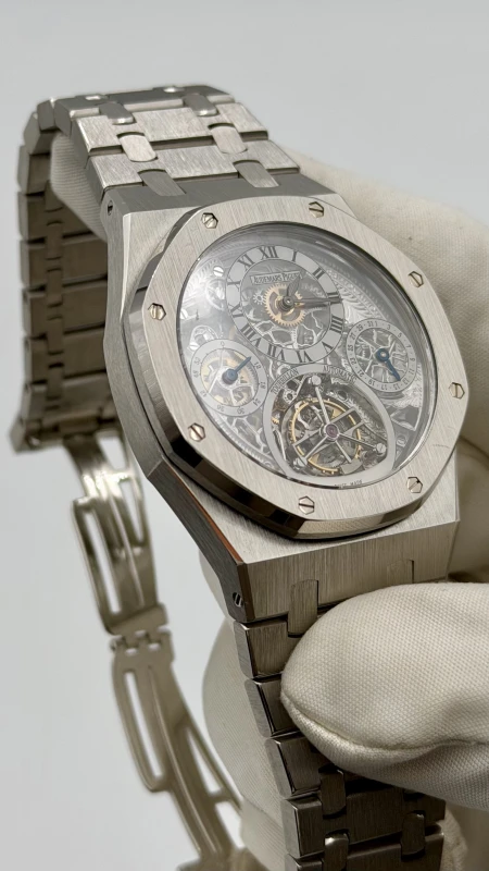 Audemars Piguet TOURBILLON AUTOMATIC SKELETON PLATINUM 25902PT.OO.1110PT.01 5