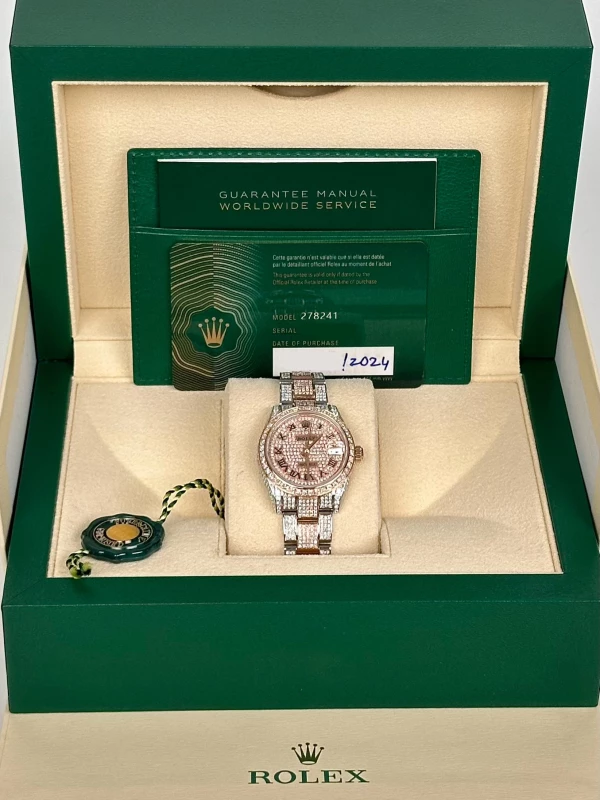 Rolex 31 mm, Oystersteel and Everose gold 278241FIX 5