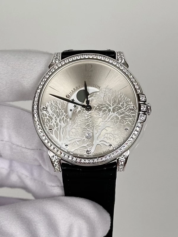 Harry Winston Diamond Drops 39mm MIDQMP39WW01 2