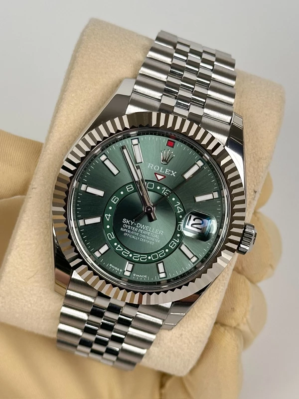 Rolex 42mm Steel and White Gold 336934-0002 4