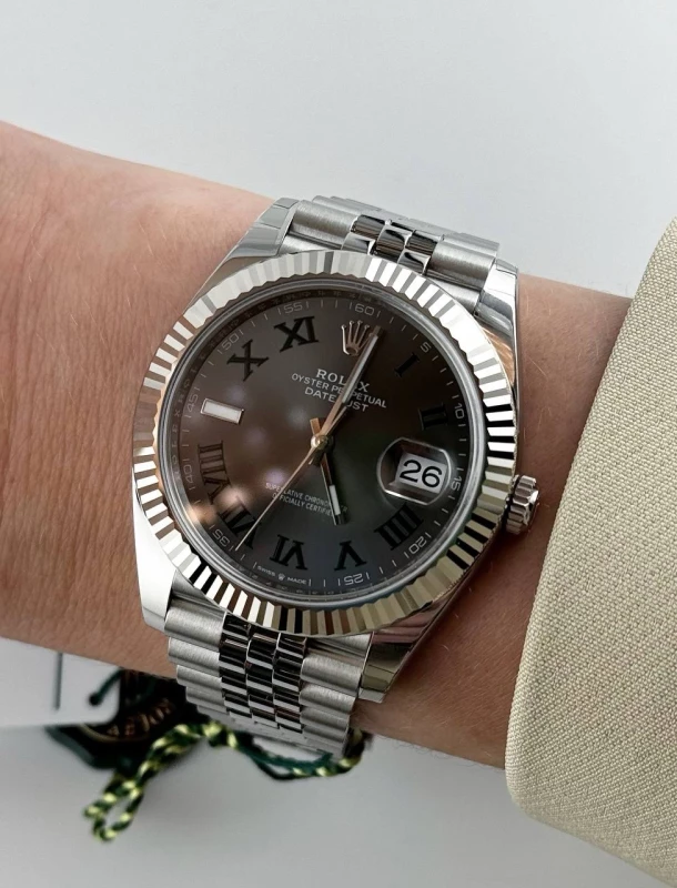 Rolex 41mm Steel and White Gold 126334-0022 2