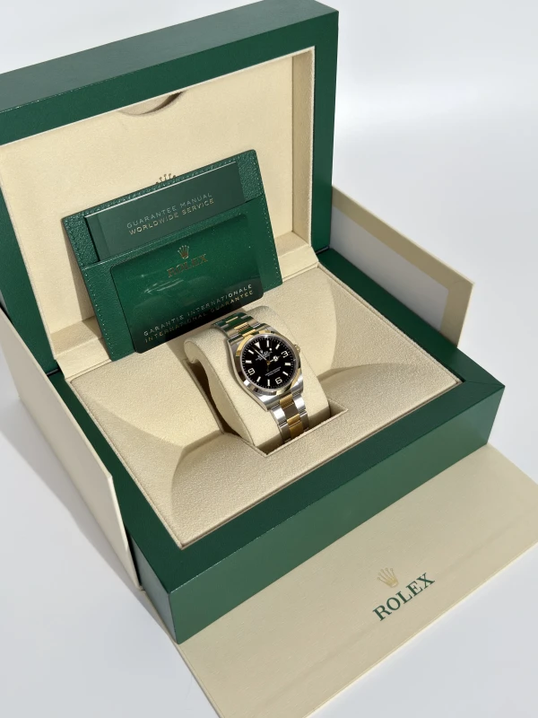 Rolex 36 mm Steel and Yellow Gold 124273-0001 5