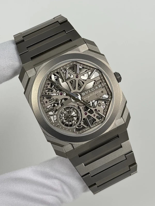 Bvlgari FINISSIMO Skeleton 8 Days 103610 2