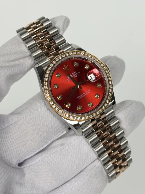 Rolex 36mm Steel and Pink Gold 116231FIX 2