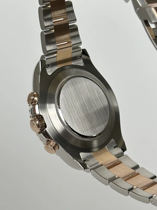 Rolex II 44mm Steel and Everose Gold 116681 White 9