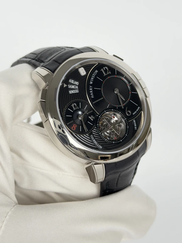 Harry Winston GMT Tourbillon MIDATG45WW001 Shanghai Limited Edition 2
