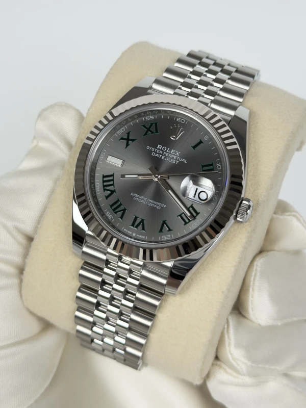 Rolex 41mm Steel and White Gold 126334-0022 3