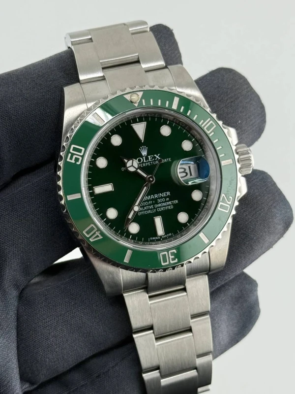 Rolex Date 40mm Steel Ceramic 116610lv-0002 5