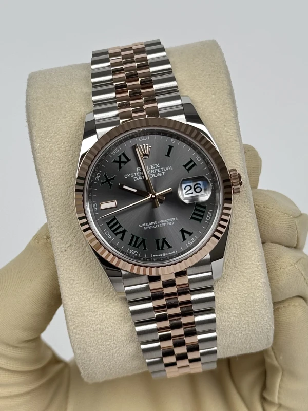 Rolex 36mm Steel and Everose Gold 126231-0029 3