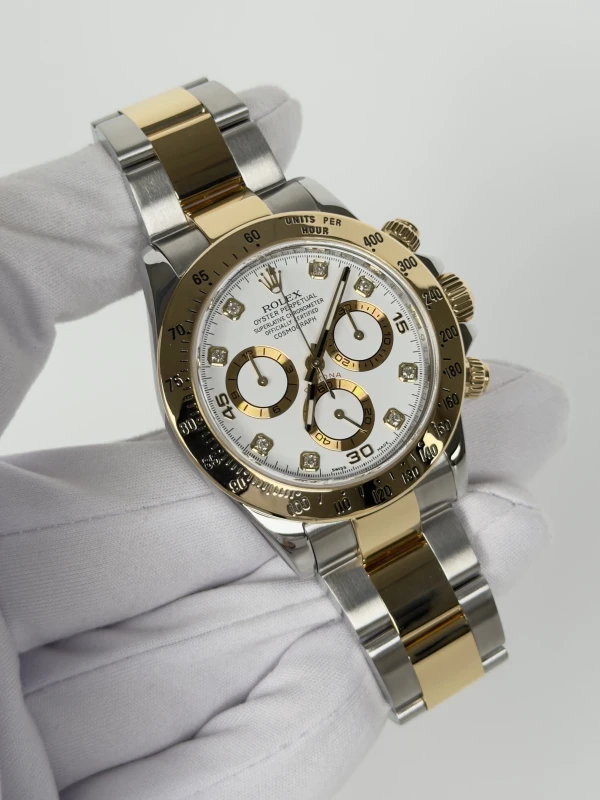 Rolex Cosmograph White Diamonds 116523 White Diamonds 2