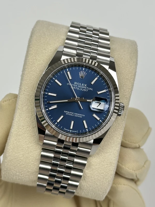 Rolex 36mm Steel and White Gold 126234-0017 4