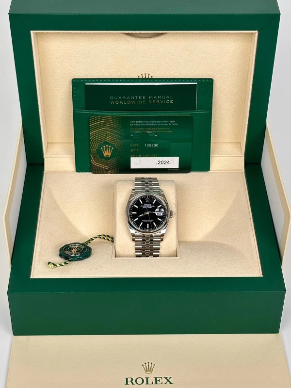 Rolex Datejust 36 mm Steel 126200-0003 5