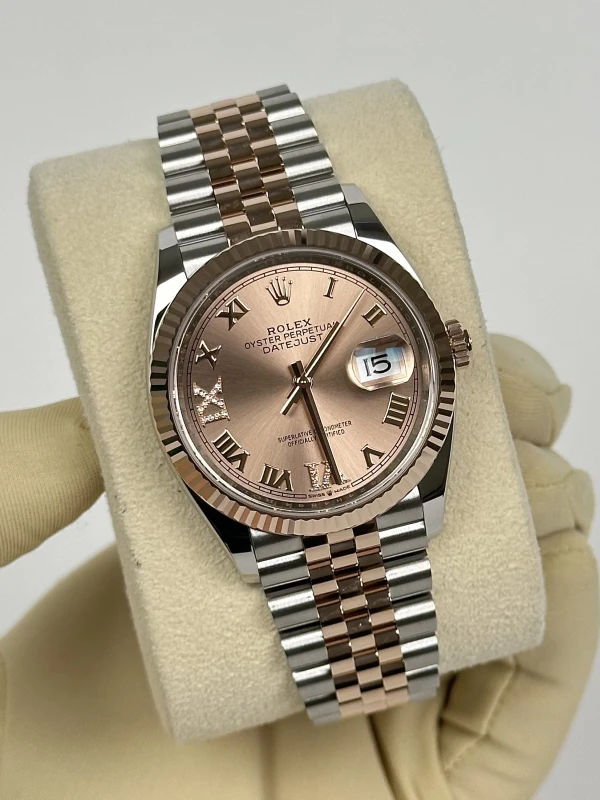 Rolex 36mm Steel and Everose Gold 126231-0027 3