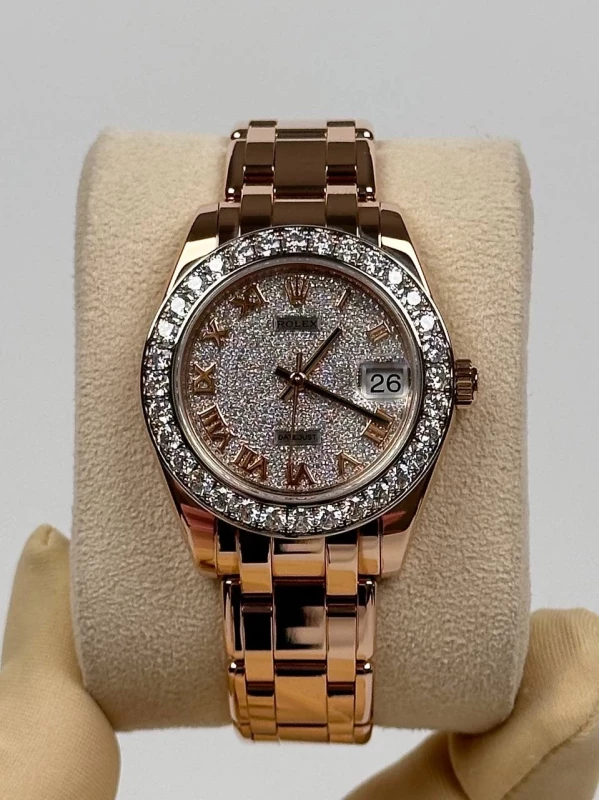 Rolex Pearlmaster Everose Gold 34 mm 81285-0012 2