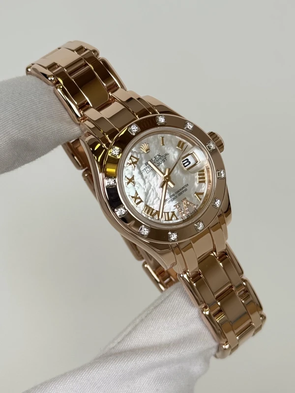 Rolex 34mm Everose Gold 81315 brdr 80315-0014 2