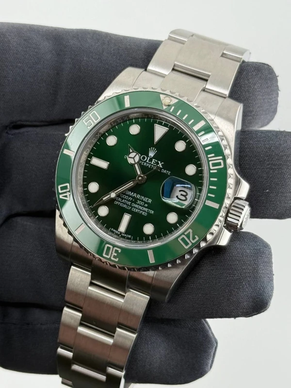 Rolex Date 40mm Steel Ceramic 116610lv-0002 8