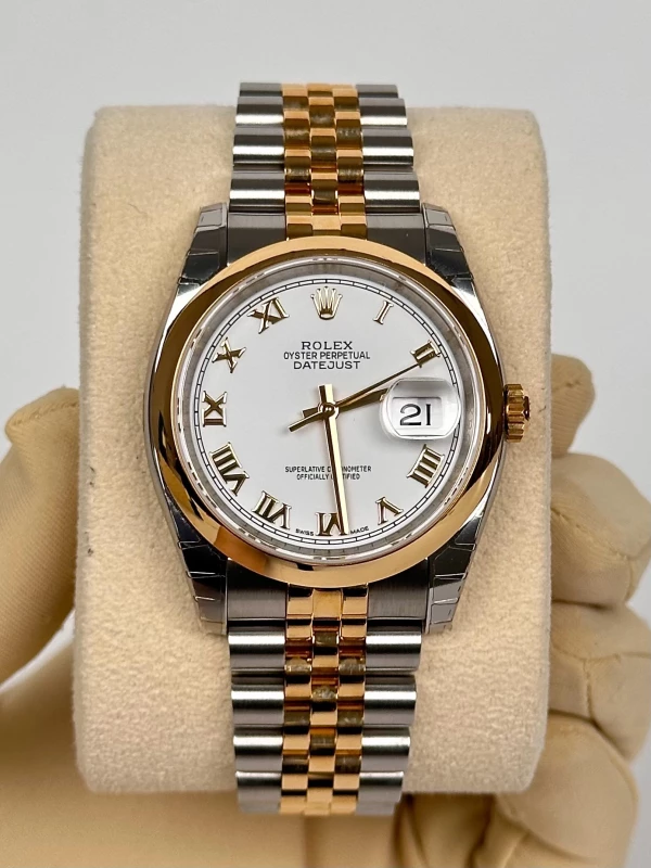 Rolex 36mm Steel and Yellow Gold 116203-0144 2