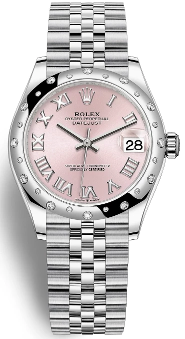 Datejust 31mm Steel and White Gold