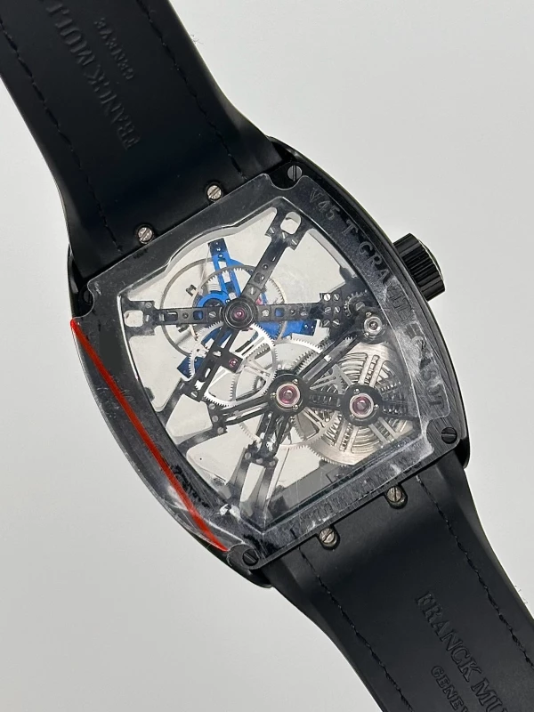 Franck Muller V 45 T GRAVITY  CS SQT BLUE 9