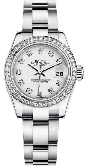 Rolex Lady  26mm Steel and White Gold 179384 wdo изображение - 1