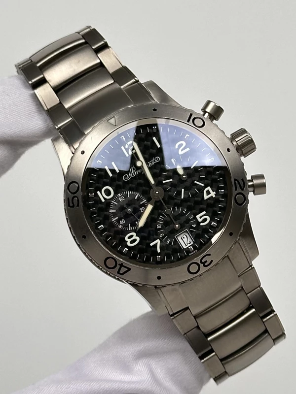 Breguet Transatlantique Chronograph Titanium 3820TI/K2/TW9 2