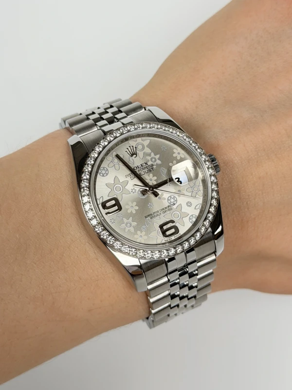 Rolex 36mm Steel and White Gold 116244-0002 4