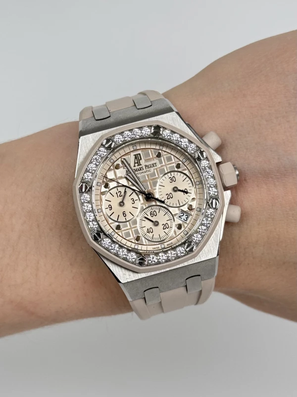 Audemars Piguet Chronograph 37mm Ladies Watch 26048SK.ZZ.D082CA.01 9
