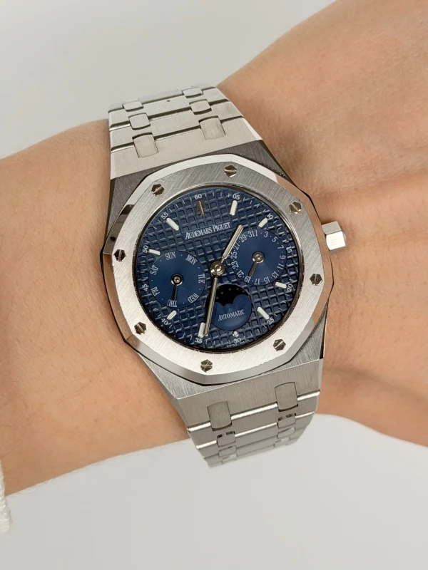 Audemars Piguet Blue Dial Day-Date Moonphase 25594ST.oo.0789ST.04 4